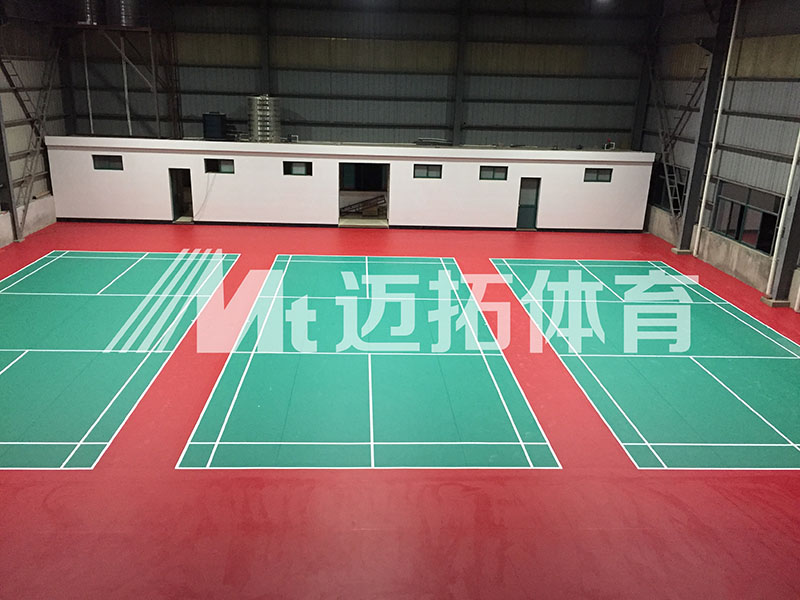 室外篮球场地板厂家介绍石家庄PVC地板施工步骤？